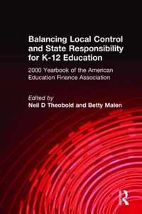 Balancing Local Control and State Responsibility for K-12 Education
