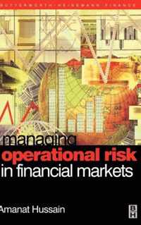 Managing Operational Risk in Financial Markets