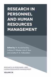 Research in Personnel and Human Resources Management