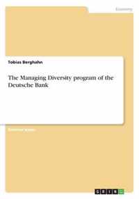 The Managing Diversity program of the Deutsche Bank