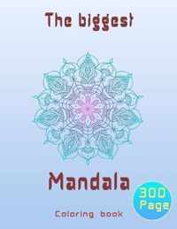 The biggest mandala coloring book
