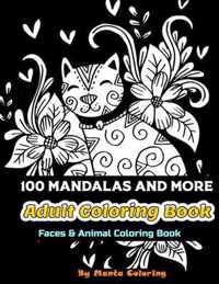 100 Mandalas And More Adut Coloring Book