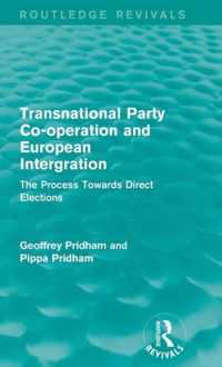 Transnational Party Co-operation and European Intergration