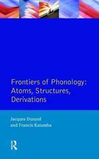 Frontiers Of Phonology