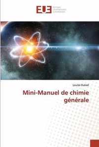 Mini-Manuel de chimie generale