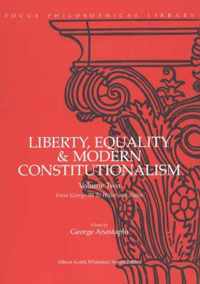 Liberty, Equality & Modern Constitutionalism, Volume II