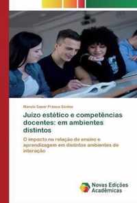 Juizo estetico e competencias docentes