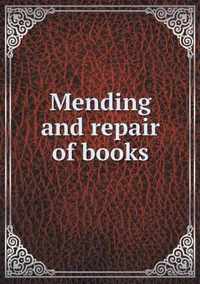 Mending and repair of books