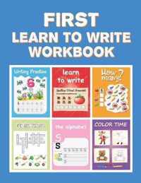 First Learn to Write Workbook