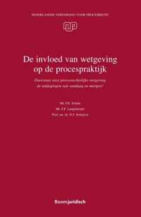 De invloed van wetgeving op de procespraktijk - F.F. Langemeijer, N.J. Schrijver, P.E. Ernste - Paperback (9789462126961)