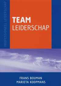 Professioneel leiderschap  -   Teamleiderschap