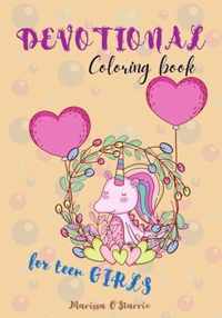 Devotional Coloring book for teen Girls