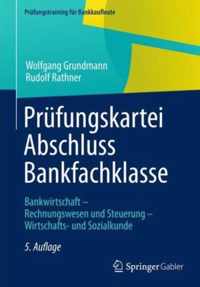 Prufungskartei Abschluss Bankfachklasse