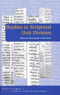 Studies in Scriptural Unit Division