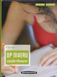 Op niveau onderbouw 3 Vwo Basisboek