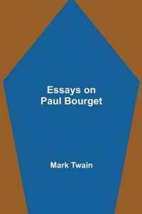 Essays on Paul Bourget