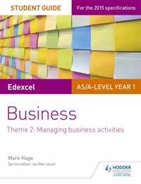 Edexcel AS/A-level Year 1 Business Student Guide: Theme 2