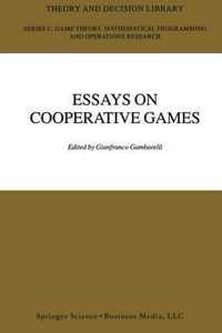 Essay in Cooperative Games