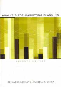 Analysis for Marketing Planning