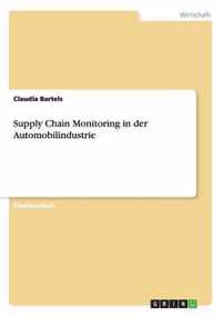 Supply Chain Monitoring in der Automobilindustrie