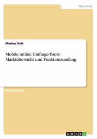 Mobile online Umfrage-Tools