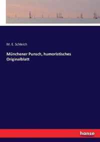 Munchener Punsch, humoristisches Originalblatt