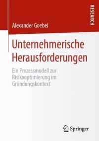 Unternehmerische Herausforderungen