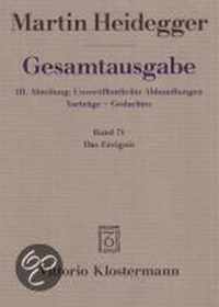 Martin Heidegger, Gesamtausgabe. III. Abteilung