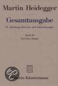 Gesamtausgabe Bd. 90. Zu Ernst JNger