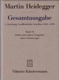 Martin Heidegger, Gesamtausgabe. 1. Abteilung Veroffentlichte Schriften