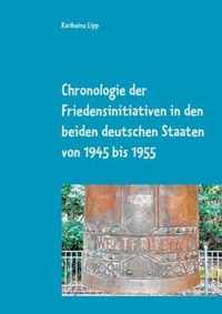 Chronologie der Friedensinitiativen in den beiden deutschen Staaten von 1945 bis 1955