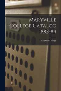 Maryville College Catalog 1883-84