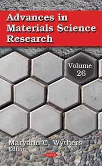 Advances in Materials Science Research