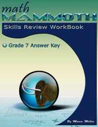 Math Mammoth Grade 7 Skills Review Workbook Answer Key