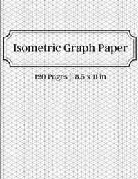 Isometric Notebook - 120 Pages -- 8.5 x 11 in