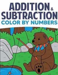 Addition & Subtraction Color By Numbers