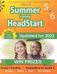Summer Learning HeadStart, Grade 5 to 6: Fun Activities Plus Math, Reading, and Language Workbooks