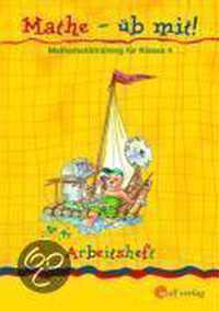 Mathe - Üb Mit / Mathematiktraining Für Klasse 4 / Arbeitsheft Mit Lösungen / Bayern