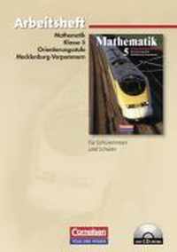 Mathematik Sekundarstufe I. 5. Schuljahr. Arbeitsheft mit CD-ROM. Ausgabe Volk und Wissen. Orientierungsstufe Mecklenburg-Vorpommern