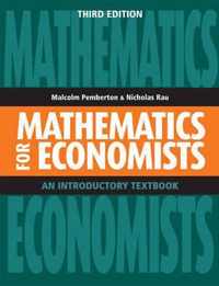 Mathematics for Economists