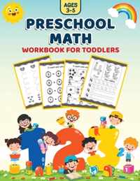 Preschool Math Workbook for Toddlers Ages 3-5