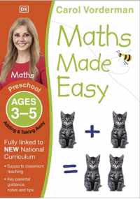 Maths Made Easy: Adding & Taking Away, Ages 3-5 (Preschool) : Supports the National Curriculum, Preschool Exercise Book