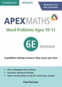 Apex Word Problems Ages 10-11 6 Extension UK Edition