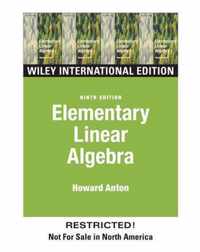 Elementary Linear Algebra
