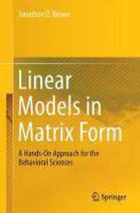 Linear Models in Matrix Form