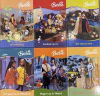 Mattel Barbie set á 6 boekjes  Barbieclub