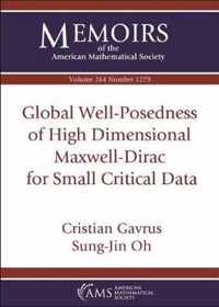 Global Well-Posedness of High Dimensional Maxwell-Dirac for Small Critical Data