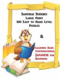 Samurai Sudoku Large Print 100 Easy to Hard Level Puzzles &