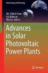 Advances in Solar Photovoltaic Power Plants