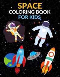 Space Coloring Book For Kids